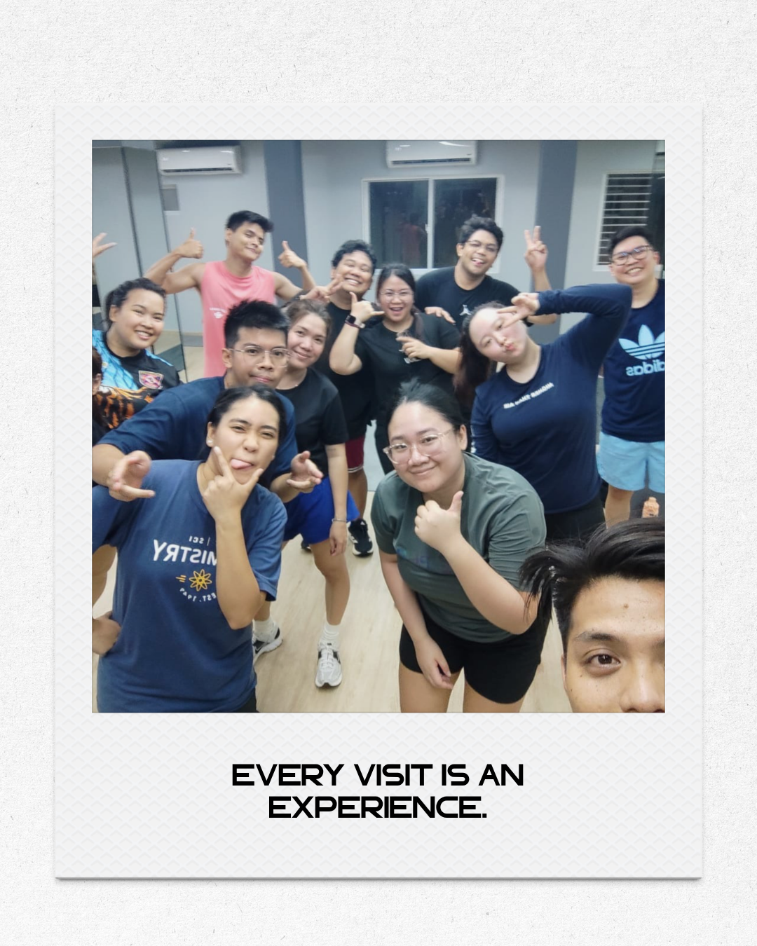 EVERY VISIT IS AN EXPERIENCE