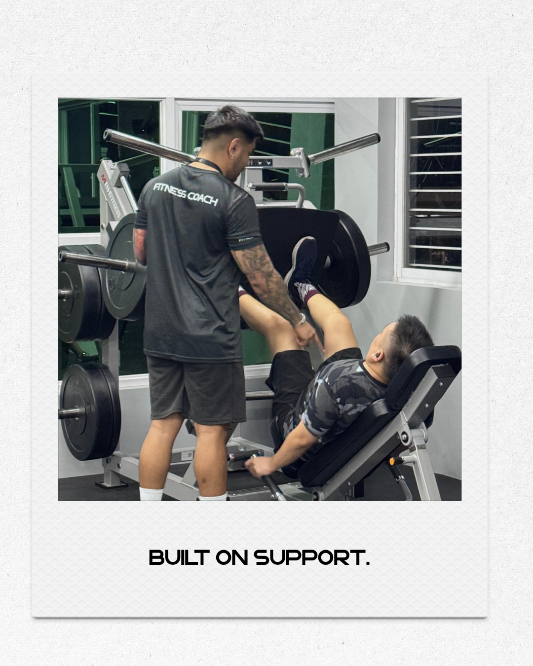 BUILT ON SUPPORT