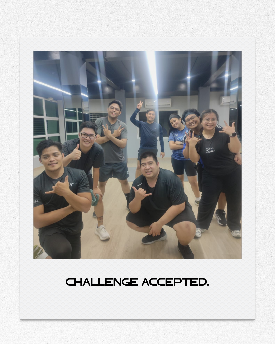 CHALLENGE ACCEPTED