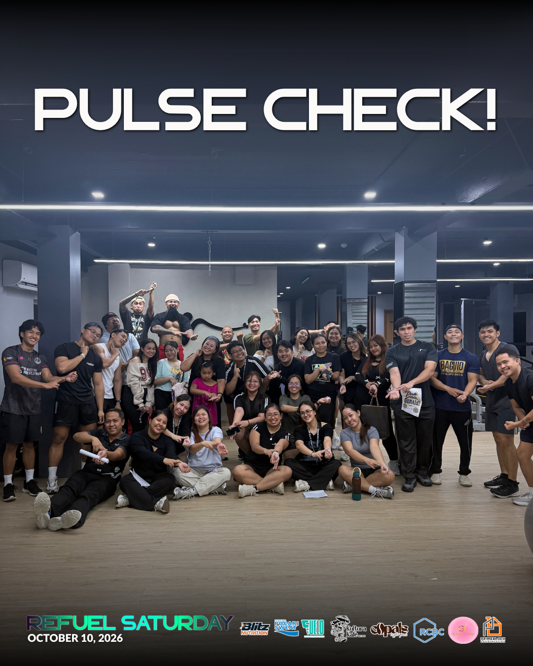 PULSE CHECK! 🤍💪🏻