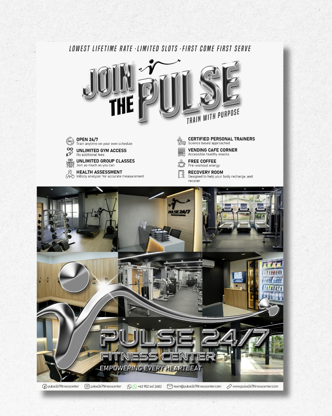 Train with purpose. Recover with confidence. Experience fitness beyond the ordinary.